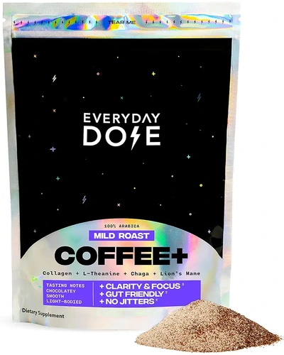 Everyday Dose Premium Mushroom Coffee с коллагеном и L-теанином 30 порций