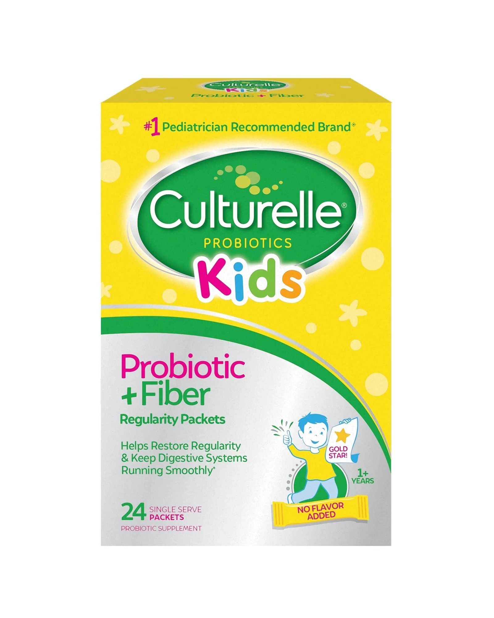 Пробиотик с клетчаткой Culturelle Kids, 24 пакетика — 1