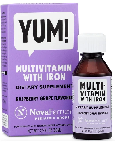NovaFerrum Yum, мультивитамины с железом для детей, 50 порций