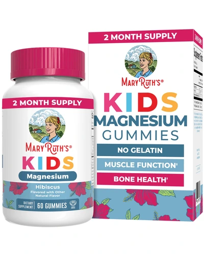 MaryRuth's Kids — жевательные пастилки с магнием для детей, 60 шт — розовый