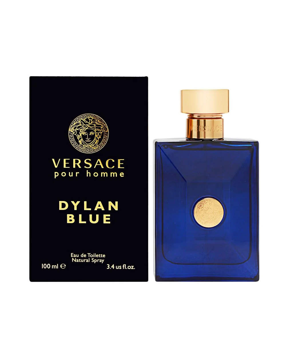 Versace Pour Homme Dylan Blue for Men 3.4 oz — золотистый