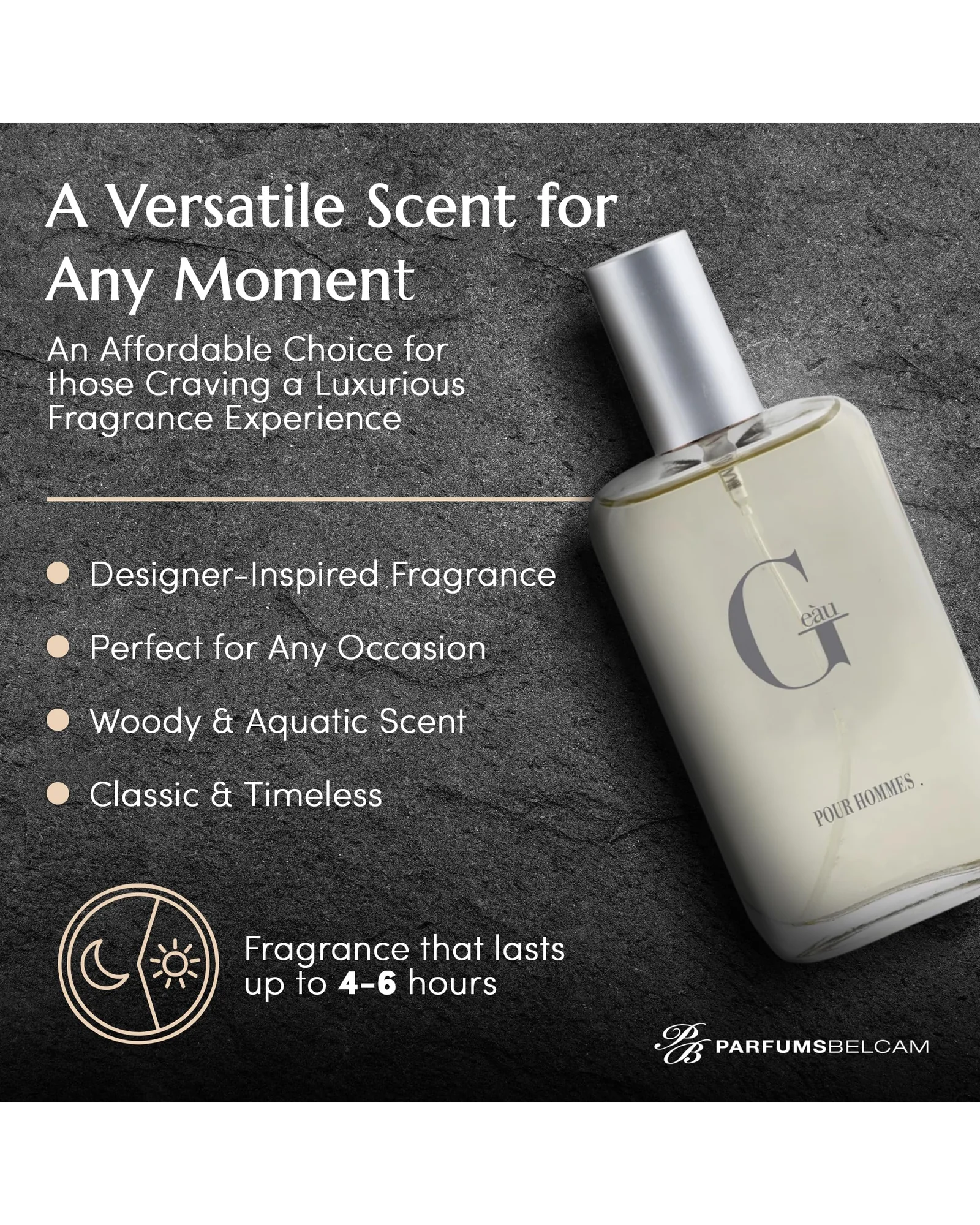 PB ParfumsBelcam G Eau туалетная вода для мужчин 3.4 fl oz — 3