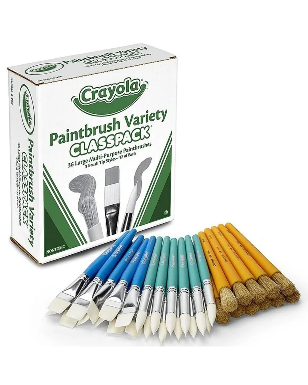 Crayola кисти универсальные набор 36 — 1
