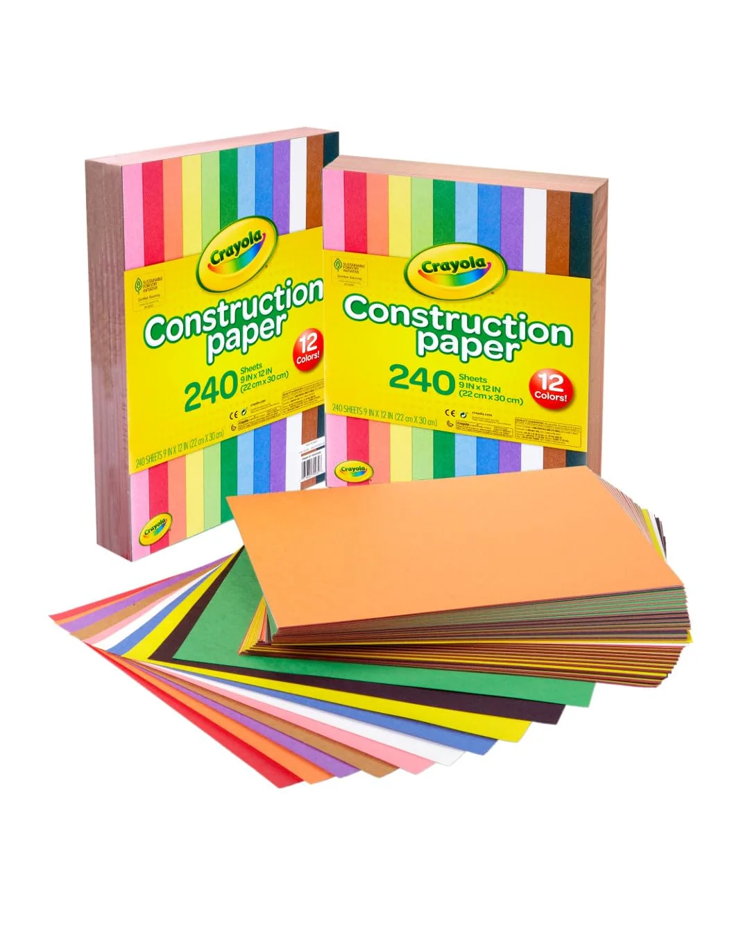 Crayola цветная бумага для творчества 480 листов — 2