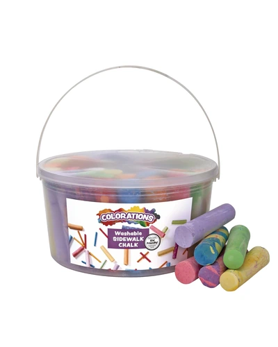 Colorations Sidewalk Chalk 50 шт мелки для асфальта