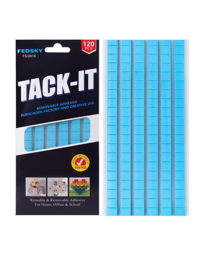 Feosky Adhesive Poster Sticky Tack Putty, 120 шт