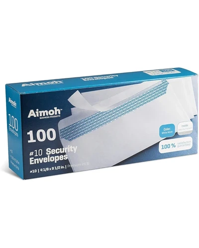 Aimoh Security Self Seal Envelopes 100 шт