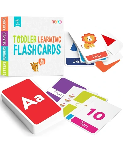 Merka Toddler Flash Cards 64 шт