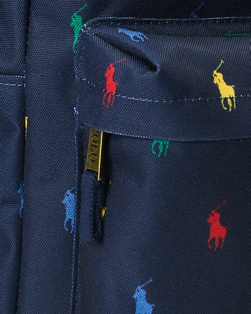 Рюкзак с принтом Polo Pony — 5