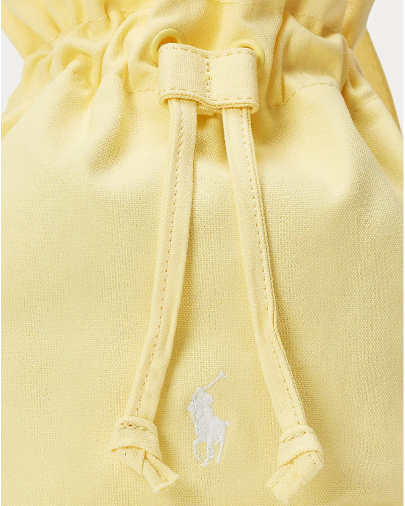 Сумка-мешок Ralph Lauren Big Pony желтая — 5