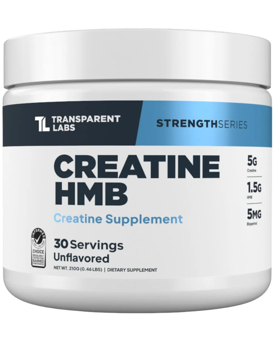 Transparent Labs Creatine HMB — белый