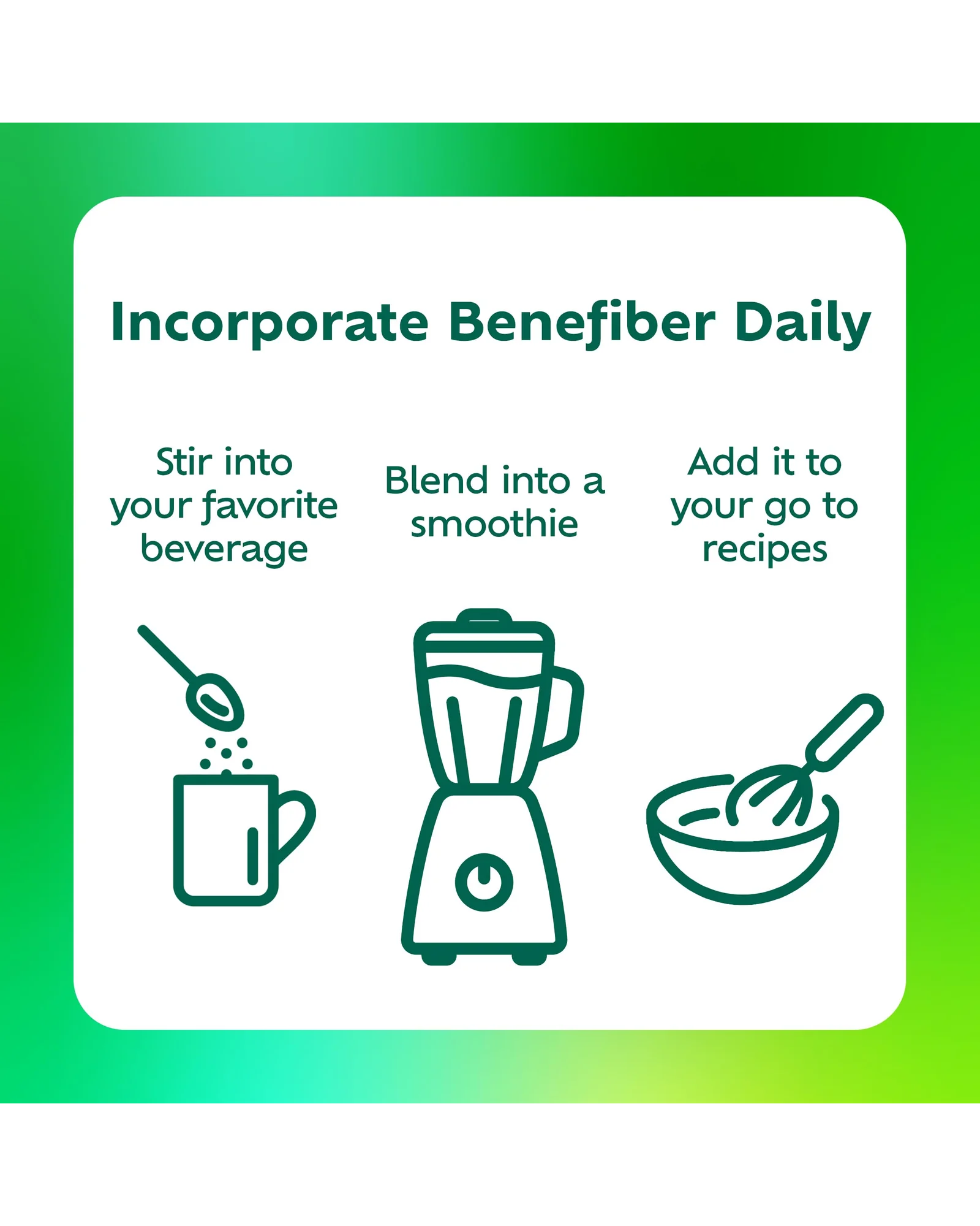 Benefiber Daily Prebiotic Fiber Supplement, 250 чайных ложек — 3