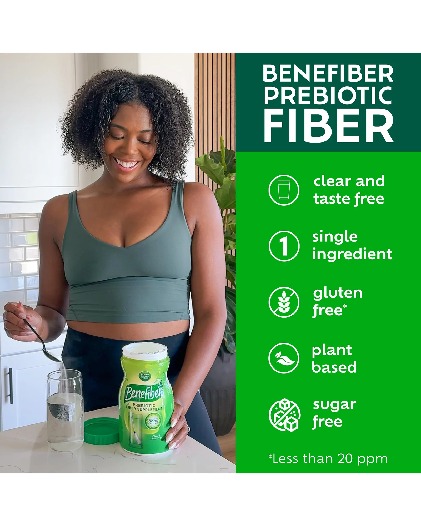 Benefiber Daily Prebiotic Fiber Supplement, 250 чайных ложек — 10