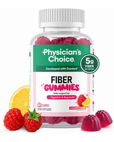 Physician's Choice Fiber Gummies пребиотические жевательные конфеты без сахара