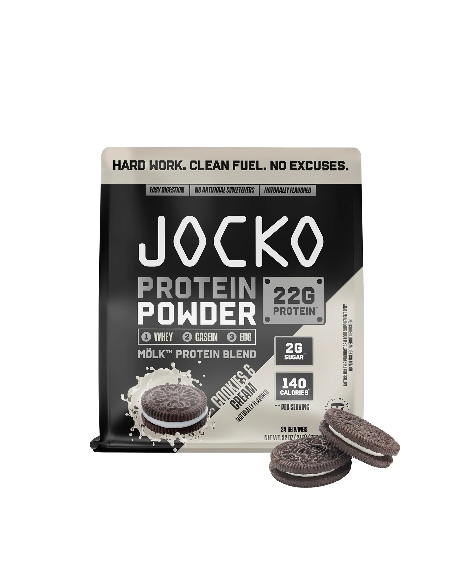 Jocko Fuel сывороточный протеин — коричневый