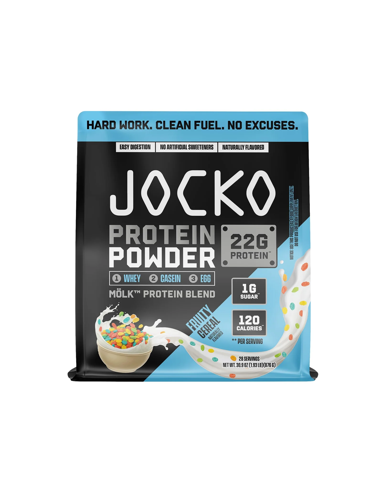 Jocko Fuel сывороточный протеин — коричневый
