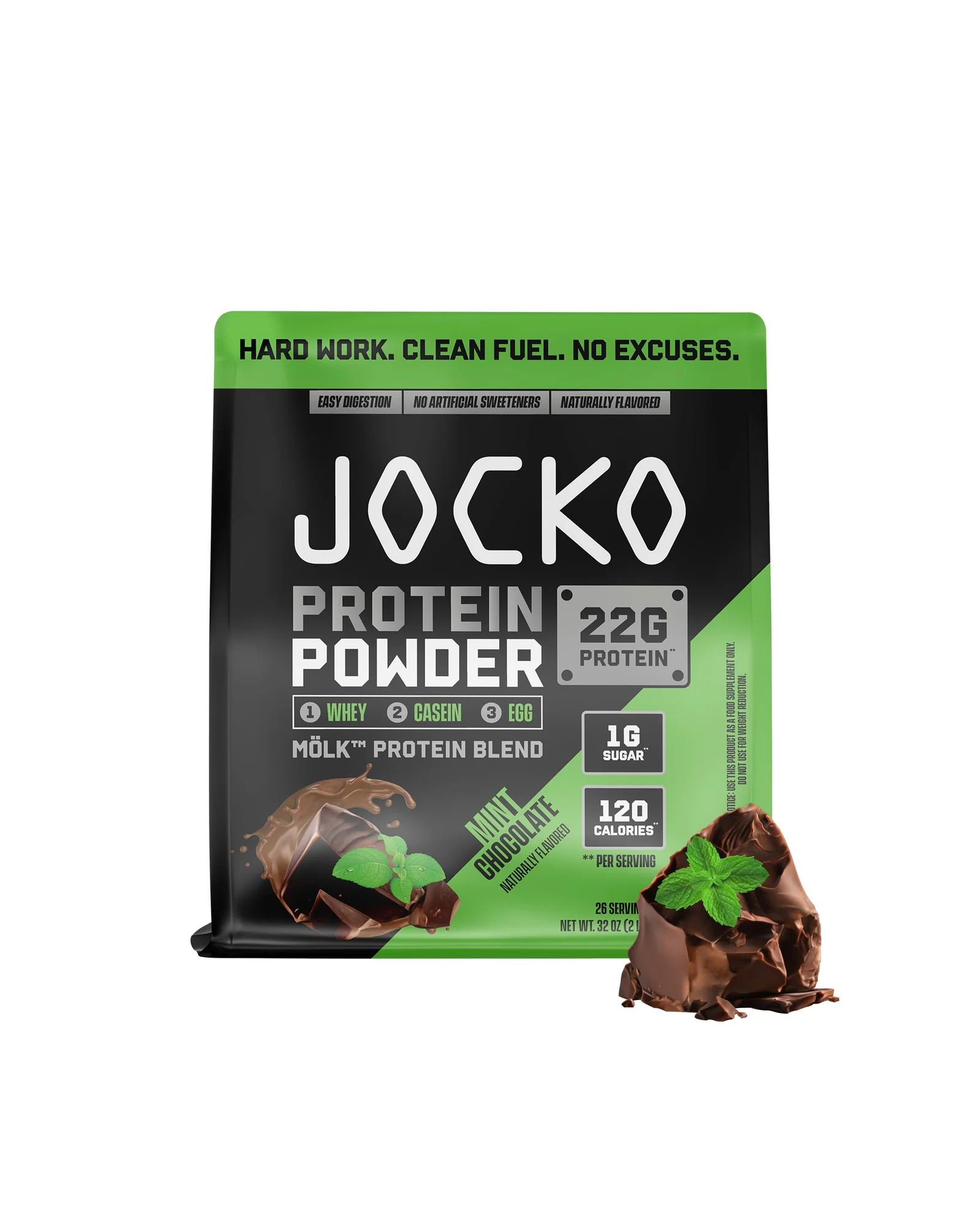 Jocko Fuel сывороточный протеин — коричневый