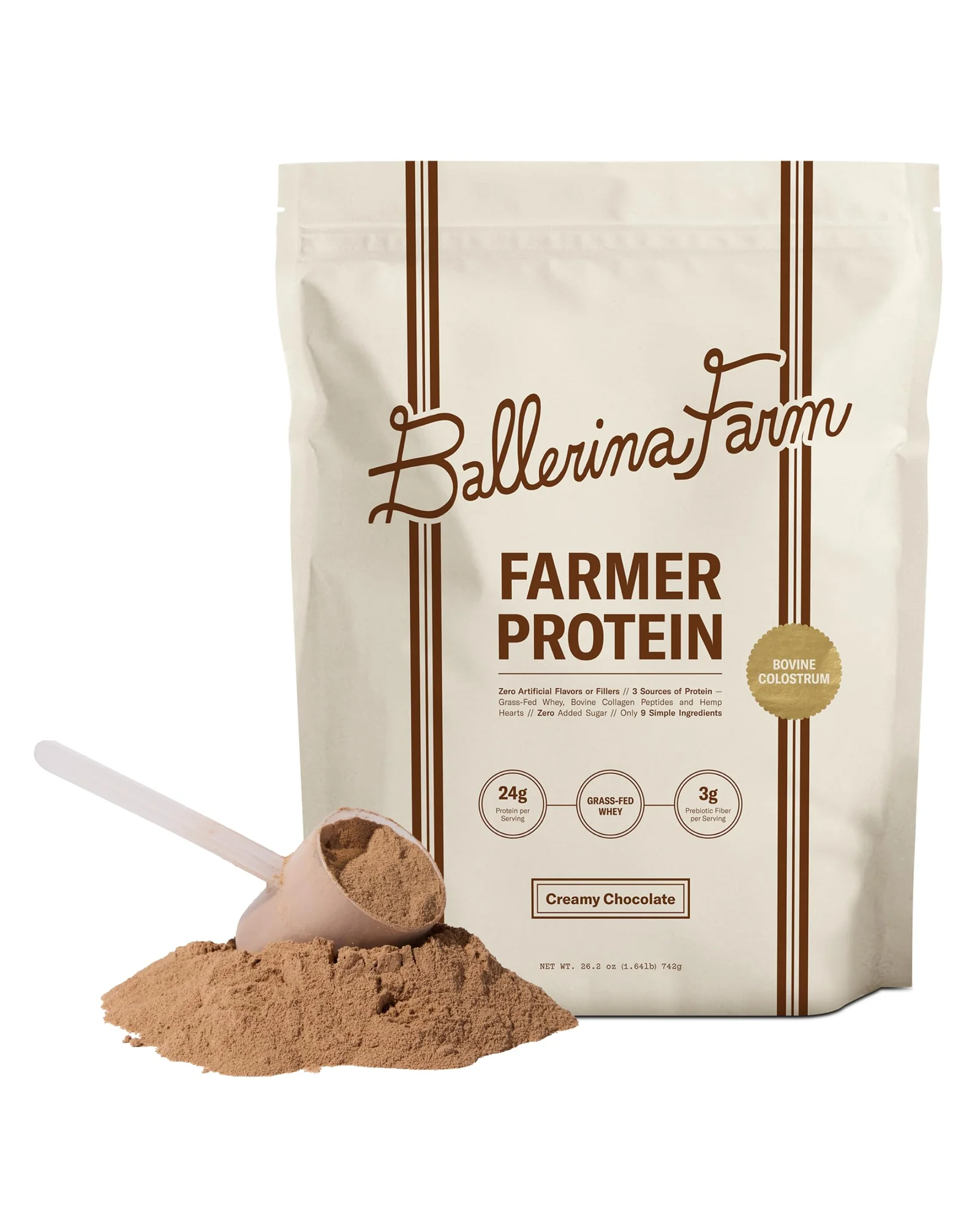 Ballerina Farm Grass Fed Whey Protein — протеин с коллагеном — 1