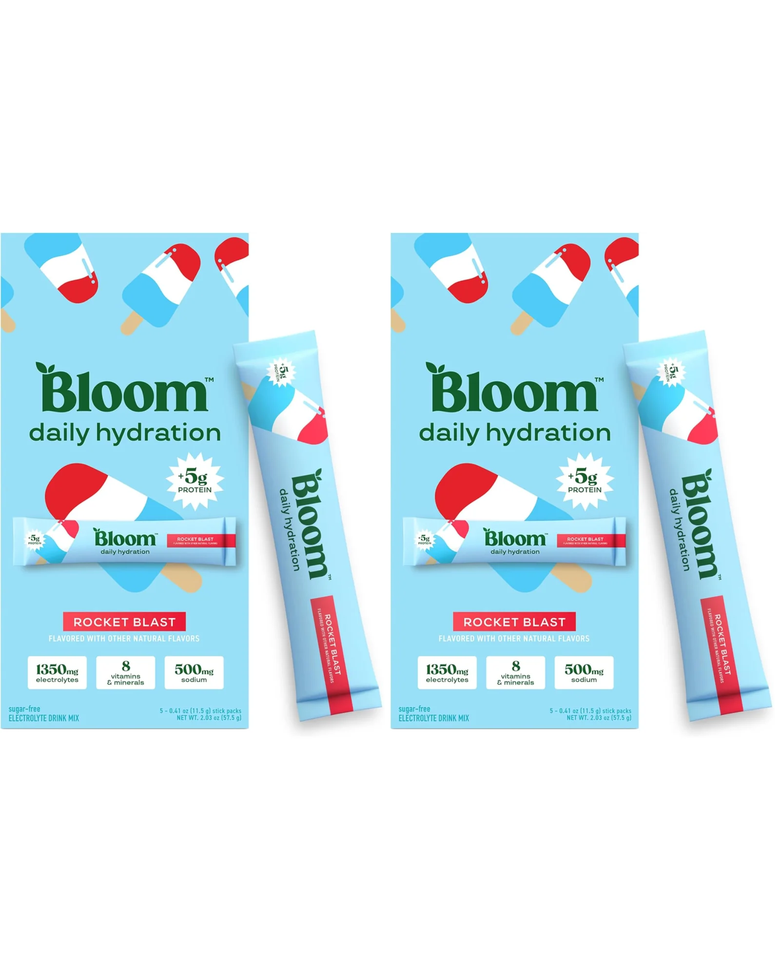 Bloom Daily Hydration, электролитный напиток — мульти