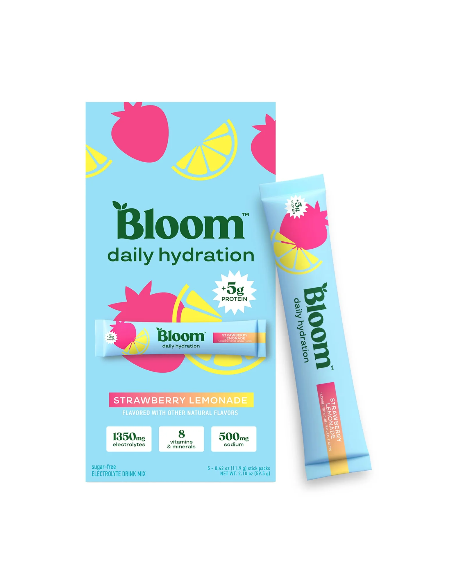 Bloom Daily Hydration, электролитный напиток — мульти