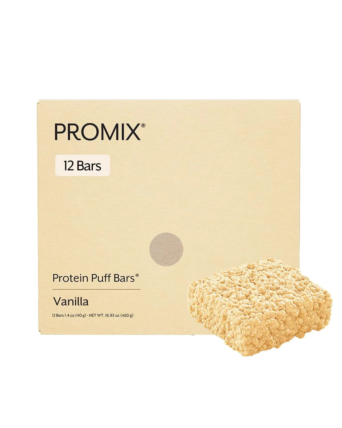 ProMix Protein Puff Bars протеиновые батончики — коричневый
