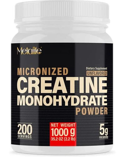 100% Pure Creatine Monohydrate Powder Micronized