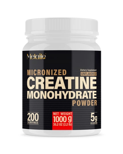 100% Pure Creatine Monohydrate Powder Micronized
