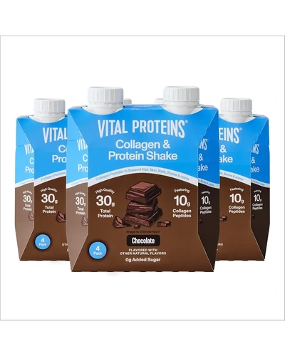 Vital Proteins коллаген и белок напиток шоколад