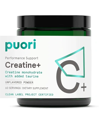 Puori Creatine+ с таурином спортивная добавка