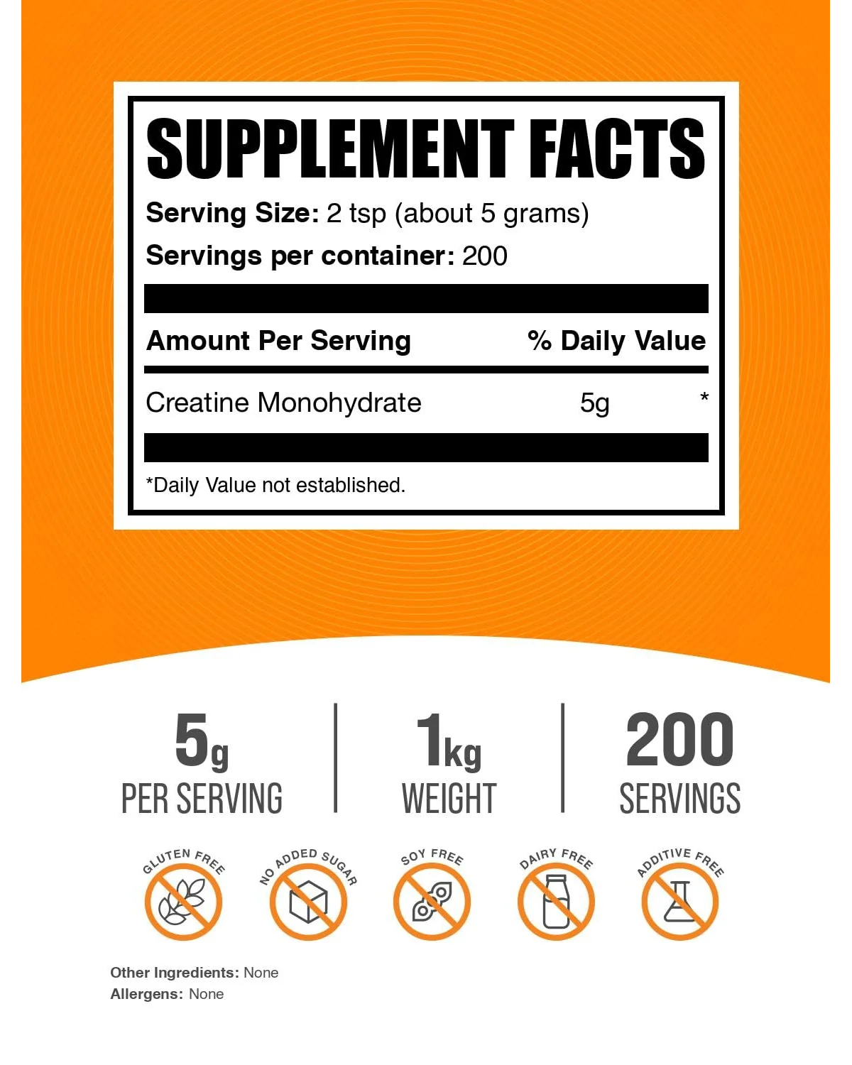 BulkSupplements Creatine Monohydrate Powder — 2