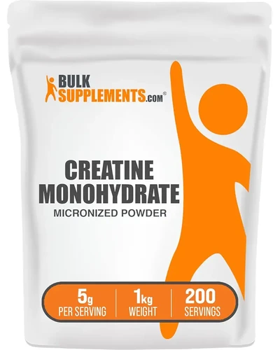 BulkSupplements Creatine Monohydrate — без добавок