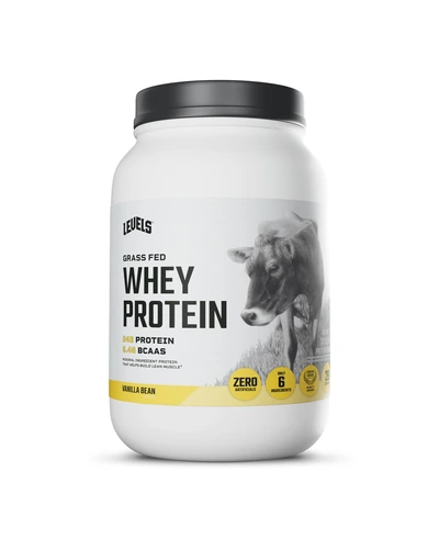 Levels Grass Fed Whey Protein Powder Vanilla