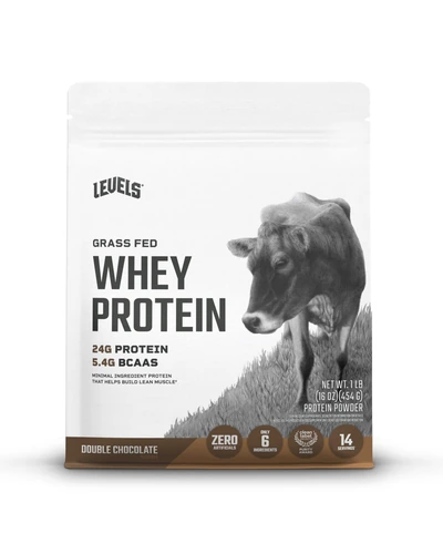 Levels Grass Fed Whey Protein — сывороточный протеин, 1 фунт