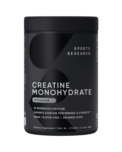 Sports Research креатин моногидрат 500г