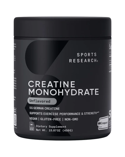 Sports Research Creatine Monohydrate — креатиновый порошок