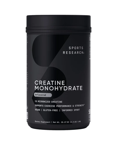 Sports Research Creatine Monohydrate креатиновый порошок