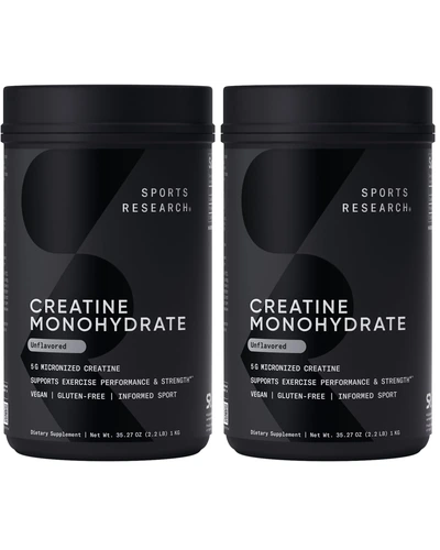 Sports Research Creatine Monohydrate креатиновый порошок
