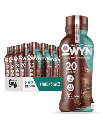 OWYN Only What You Need напиток протеиновый черный шоколад 20г белка