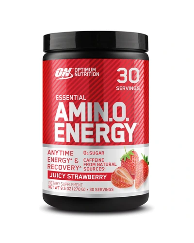 Optimum Nutrition Amino Energy Juicy Strawberry Burst — энергетический порошок