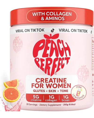 Peach Perfect Креатин для женщин с коллагеном и BCAA