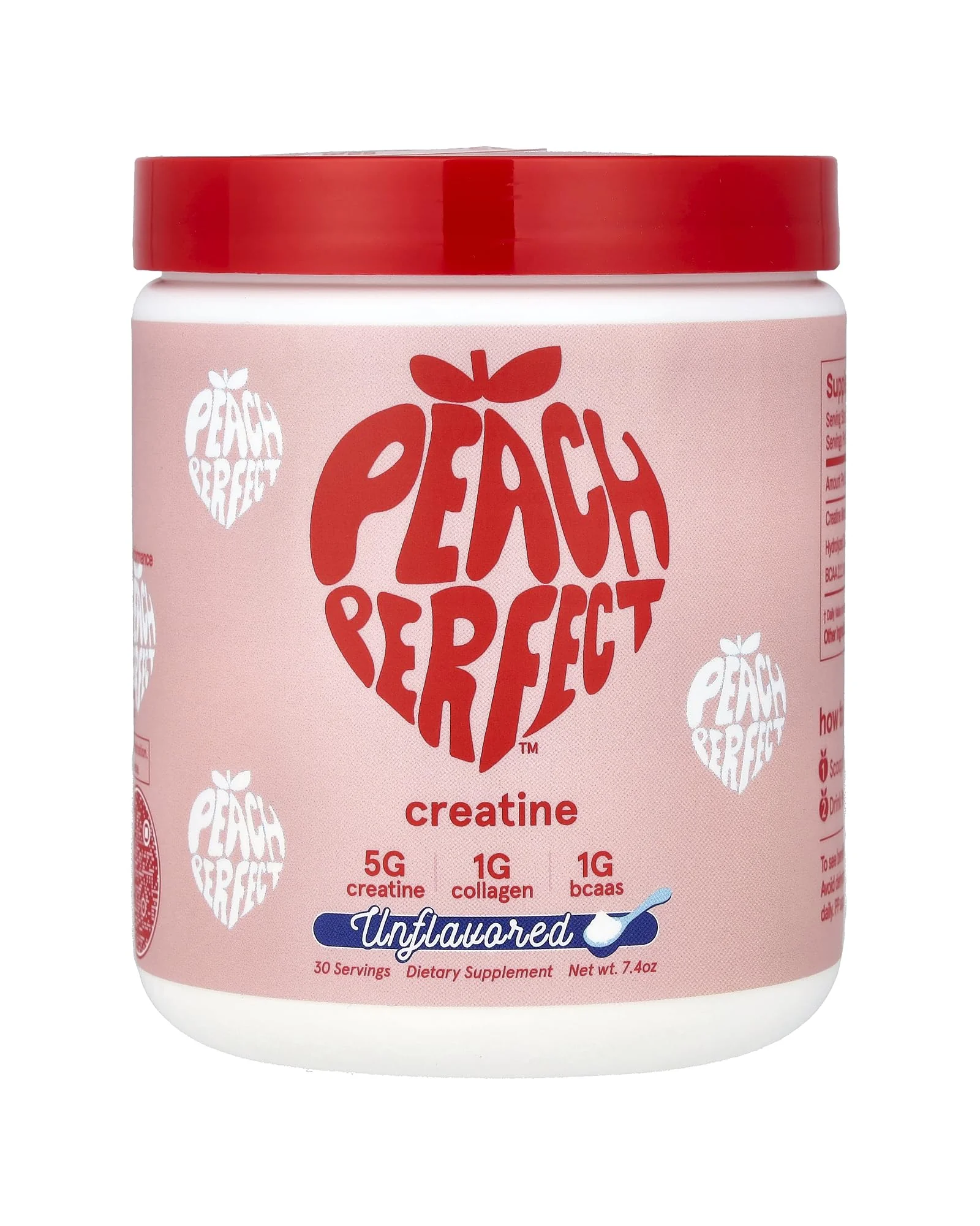 Peach Perfect Креатин для женщин с коллагеном и BCAA — розовый
