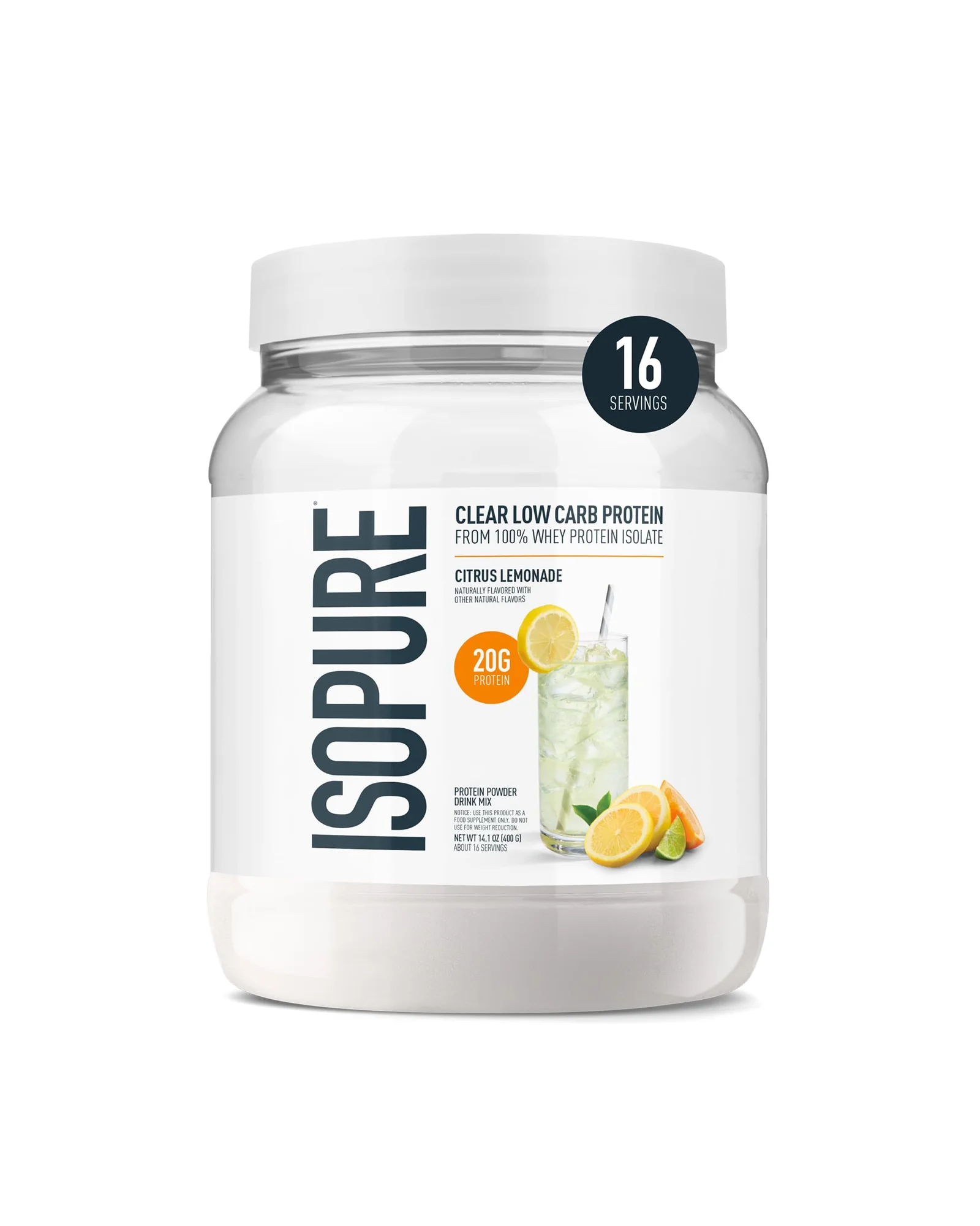 Isopure Clear Whey Isolate — протеиновый порошок — 1