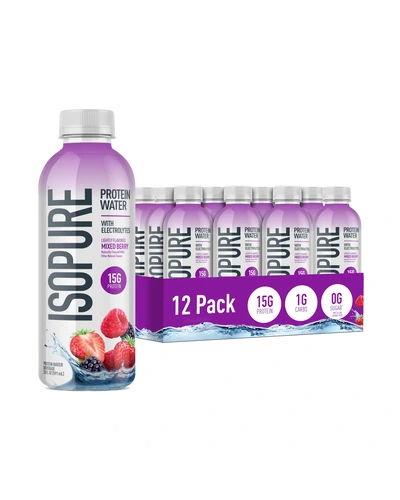 Isopure Clear Protein Water со смешанными ягодами