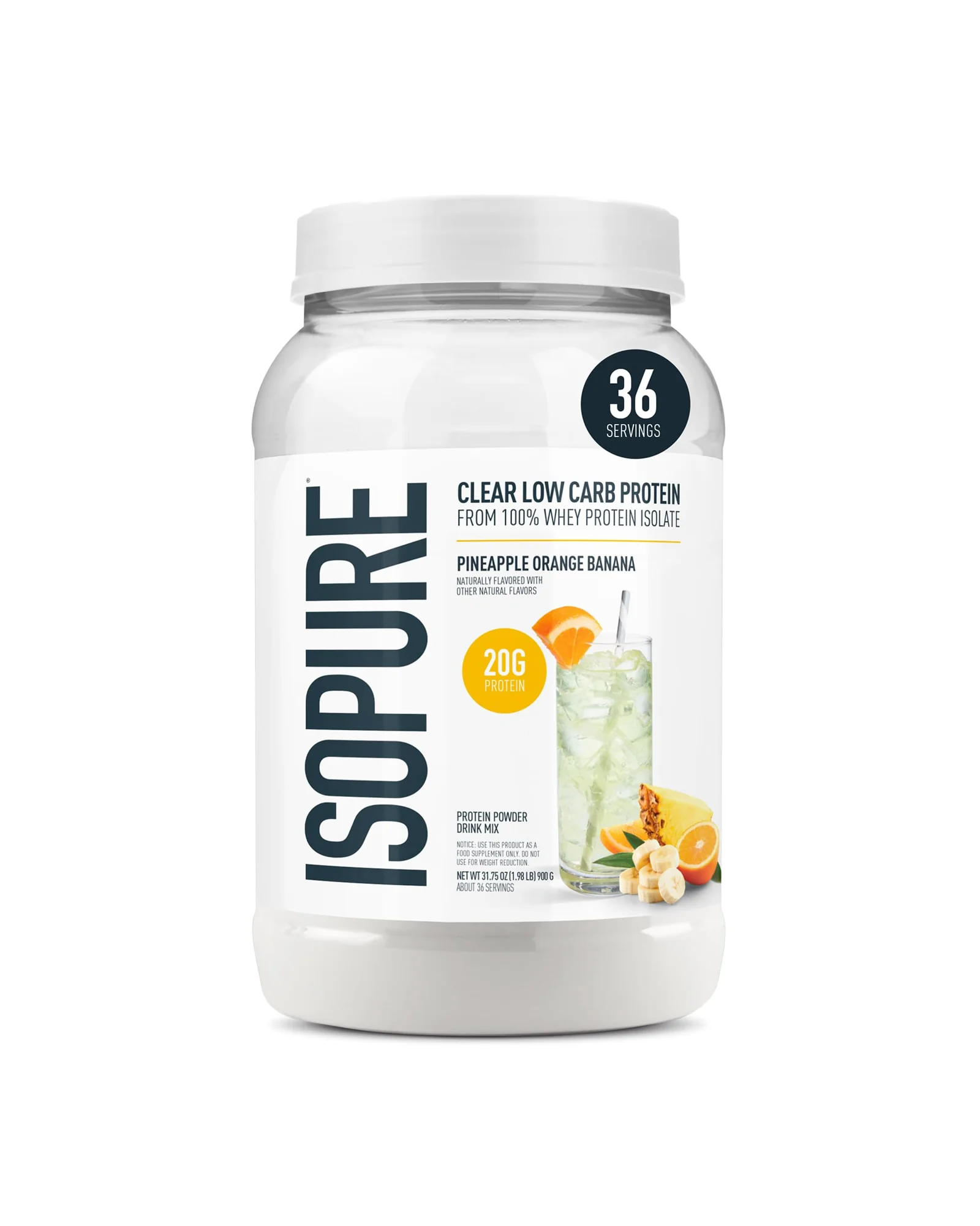Isopure Clear Whey Isolate — протеиновый порошок — 1
