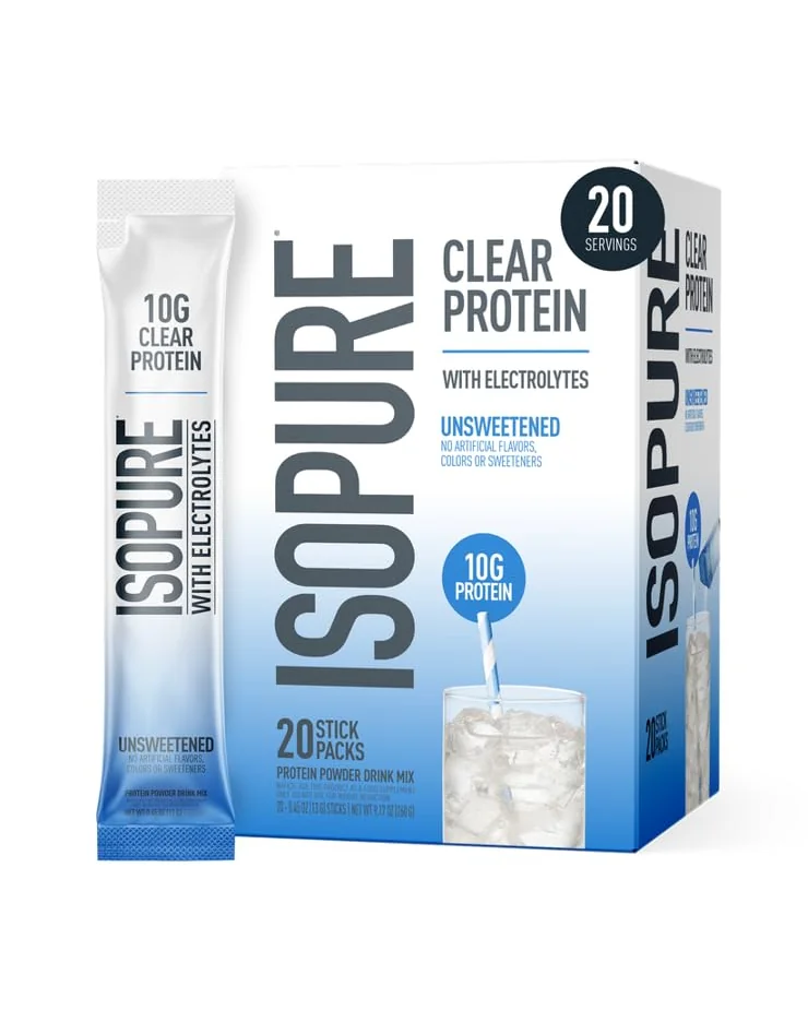 Isopure Clear — протеиновый порошок — белый