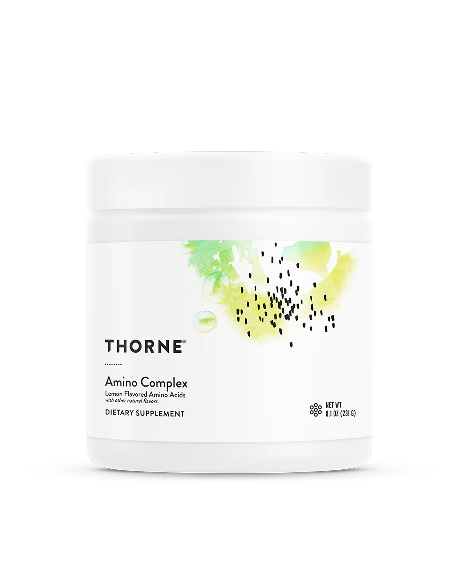 THORNE Amino Complex — порошок EAA и BCAA — белый
