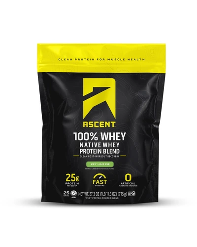 Ascent 100% сывороточный протеин ванильный 2 фунта