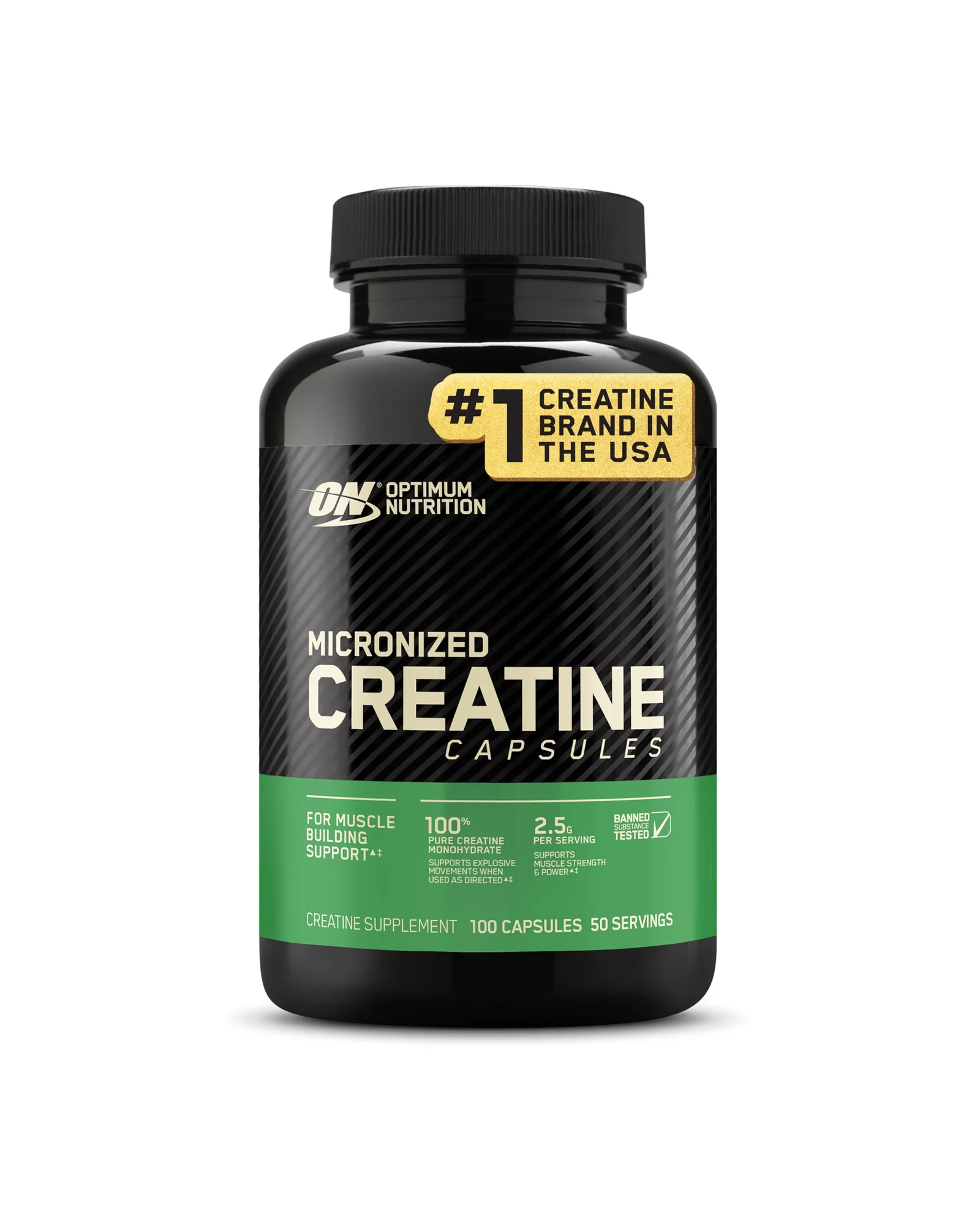 Optimum Nutrition Micronized Creatine Monohydrate — креатин моногидрат — 1