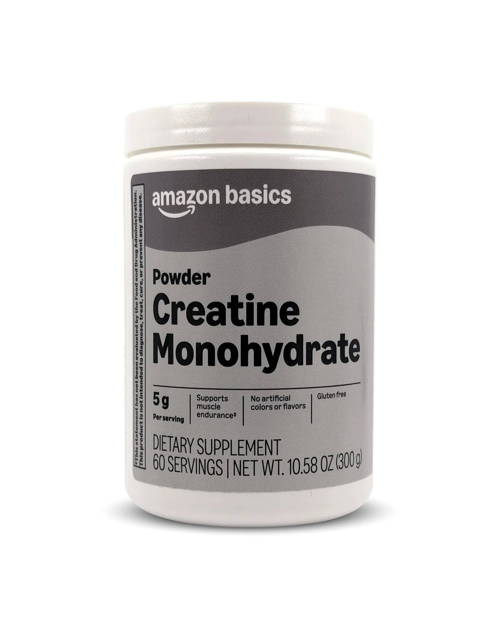 Amazon Basics Creatine Monohydrate Powder 300g — 1