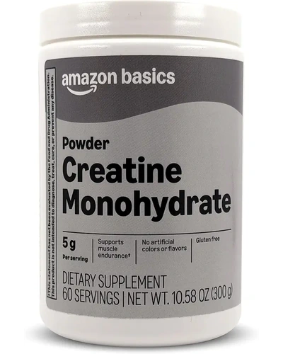 Amazon Basics Creatine Monohydrate Powder 300g